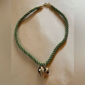 bohemian heart necklace A469